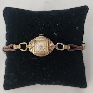 Vintage Latham Swiss Made Rope Style Braclet Watch
